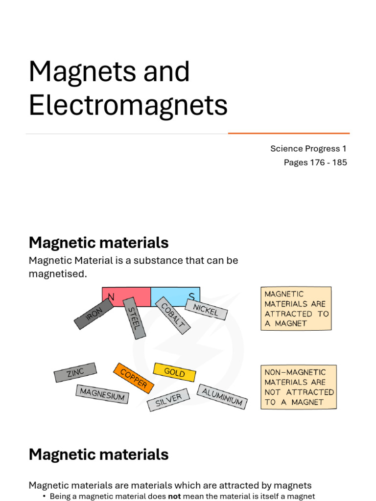 Magnets and Electromagnets | PDF | Magnet | Magnetism