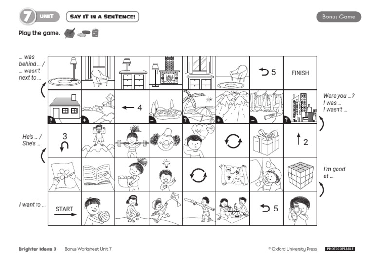 Bi 3 Bonus Games U7 Worksheet | PDF