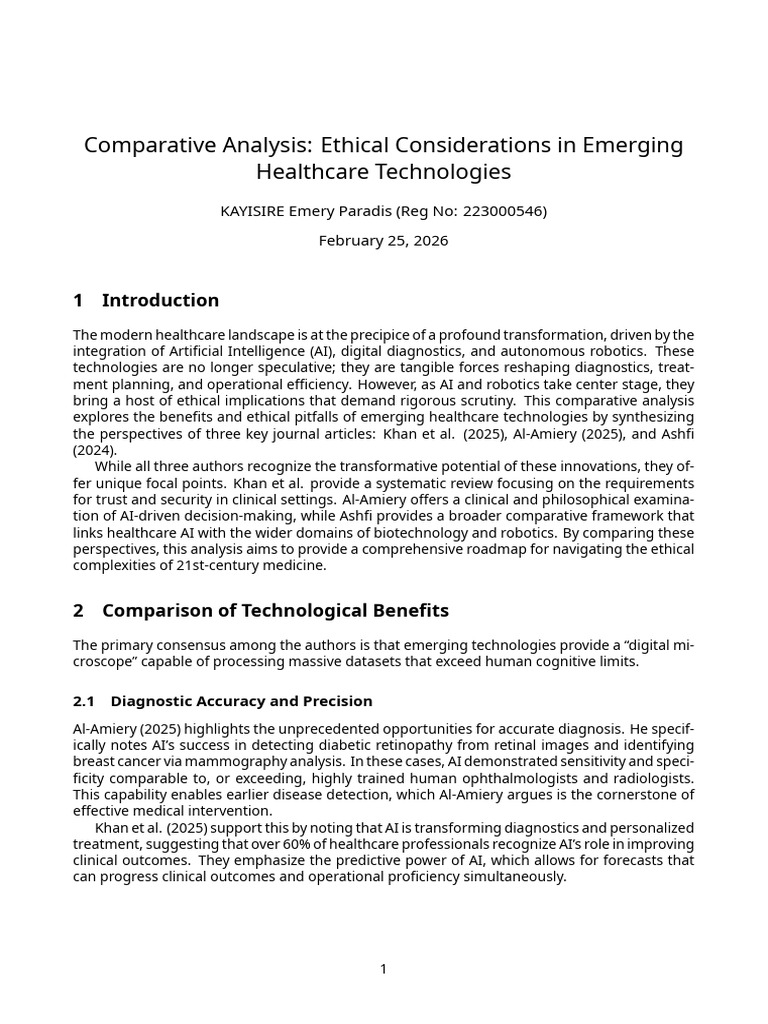 Comparative Analysis | PDF | Artificial Intelligence | Intelligence (AI ...