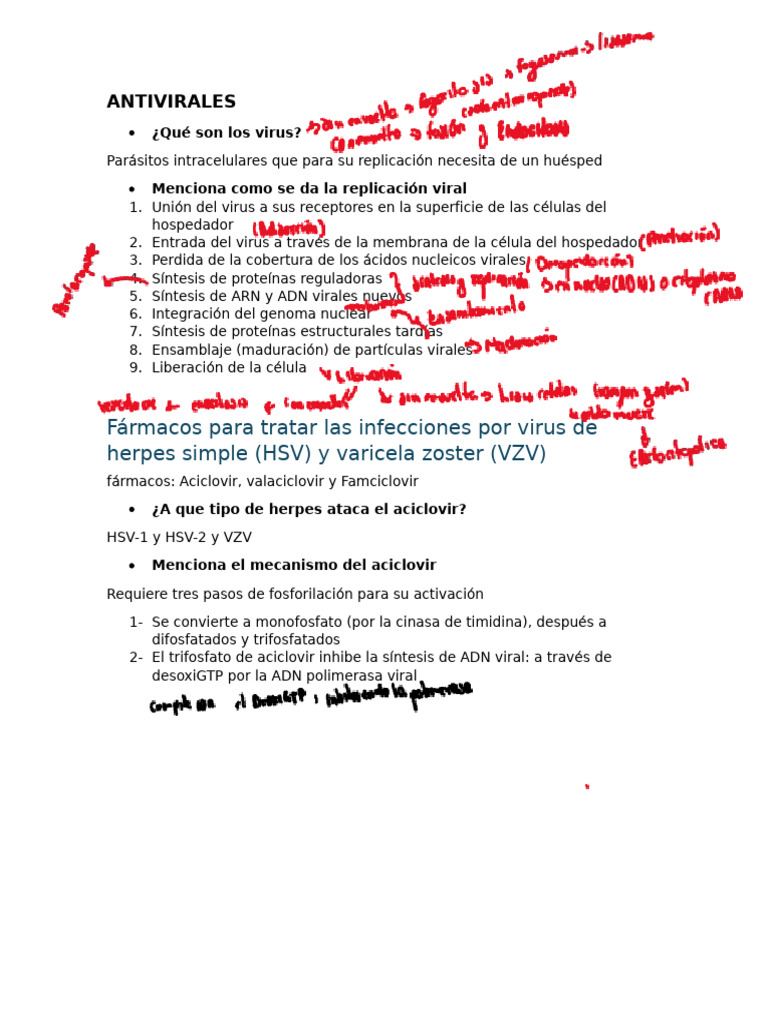 Antiviral Es | PDF | Virus de la Influenza A Subtipo H1 N1 | Virus