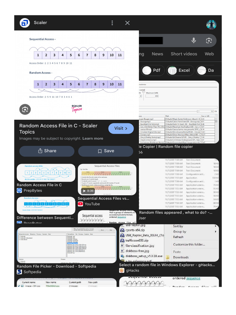 Random File - Google Search | PDF | Computer File | Filename