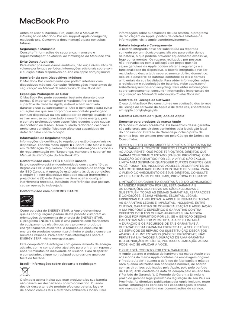 Macbook Pro 14inch m5 2025 Info | PDF | Apple Inc. | Hardware de computador