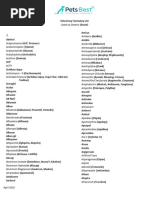List of Highly Protein Bound Drugs | PDF