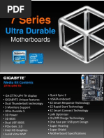 Download Gigabyte GA-Z77X-UP4 TH Motherboard by GIGABYTE UK SN100394815 doc pdf