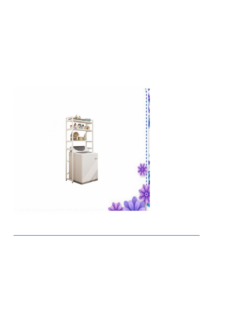 3856 Laundry Room Storage Rack With Three Tier Design For Washing ...