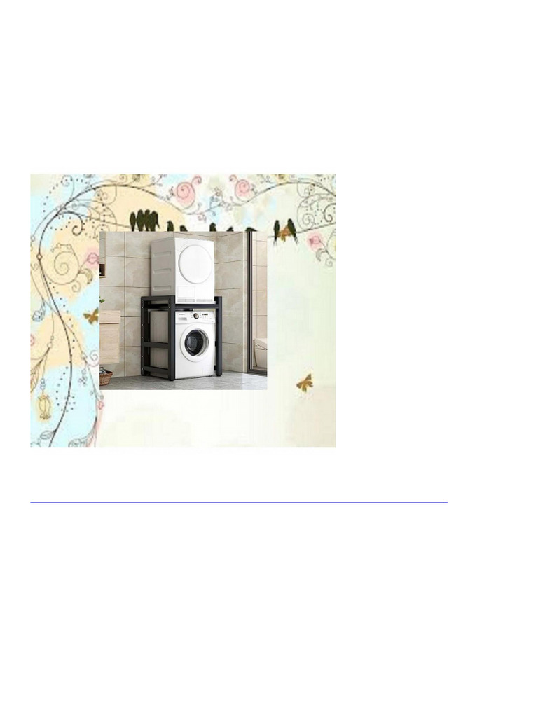 3706 Generisch Laundry Room Storage Rack Over Washing Machine Cabinet ...