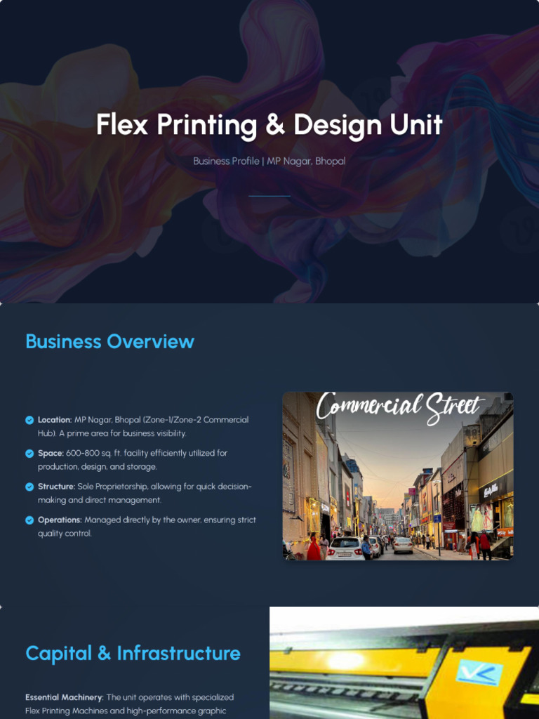 Flex Printing Business Profile | PDF