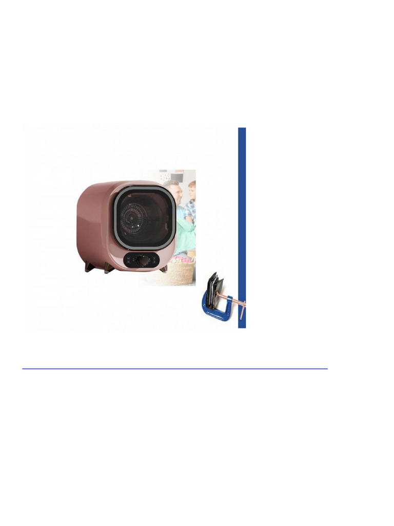 8526 Small Condensation Dryer Compact Portable Clothes Dryer With 5kg ...