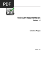 Download Selenium Documentation by Sohail Khan SN100398314 doc pdf