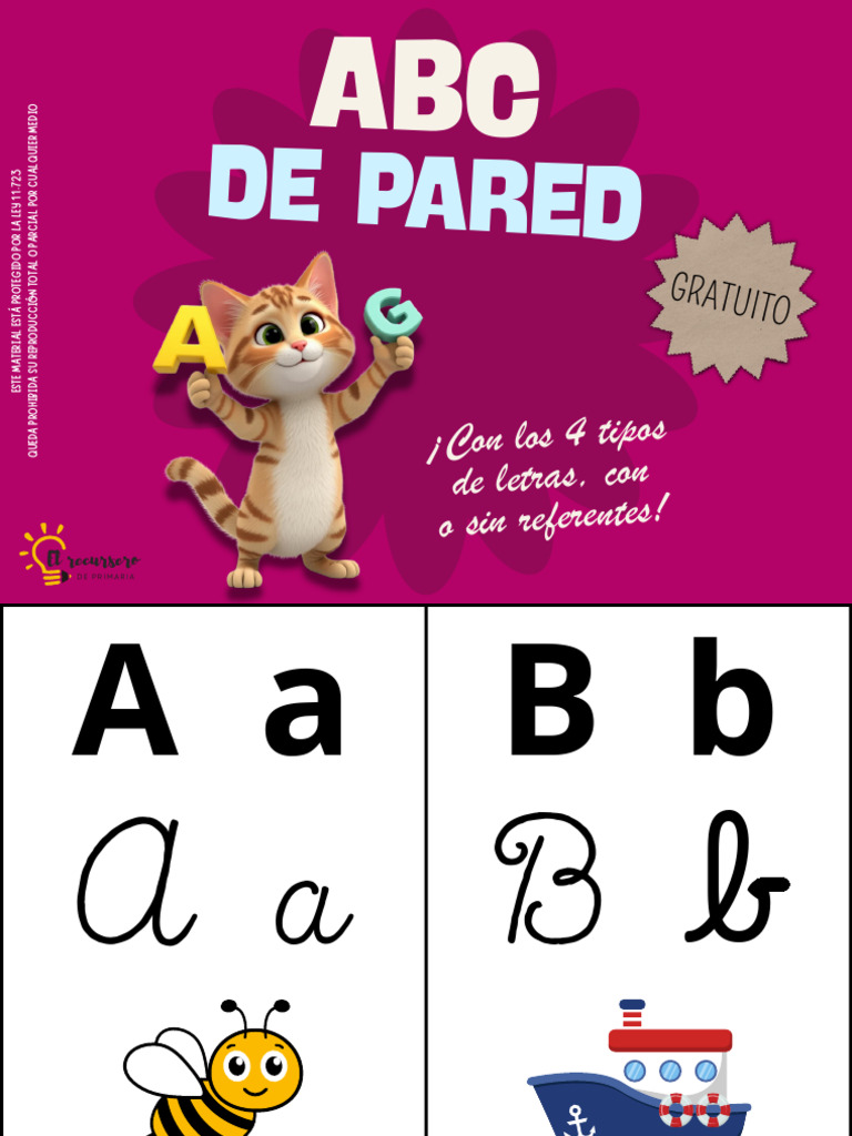 ABC Con y Sin Referentes | PDF