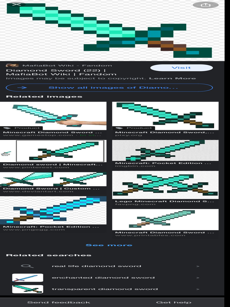 Diamond Sword - Google Search | PDF | Minecraft