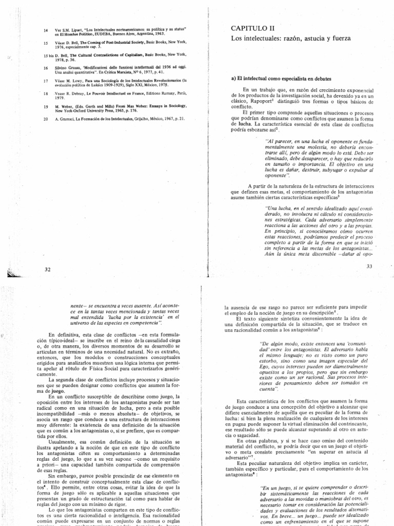 Los Intelectuales y Las Instituciones Cultura 33 55 | PDF