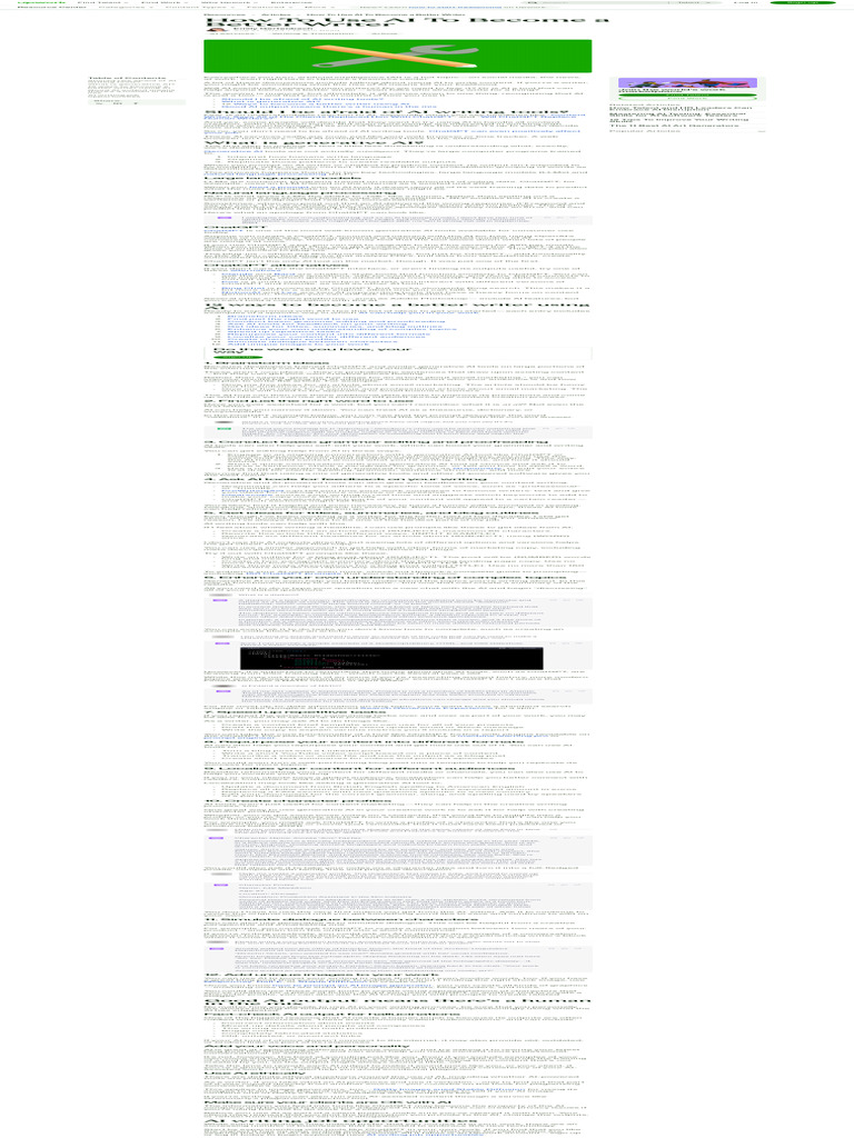 How To Use AI To Become A Better Writer - Upwork | PDF | Artificial ...