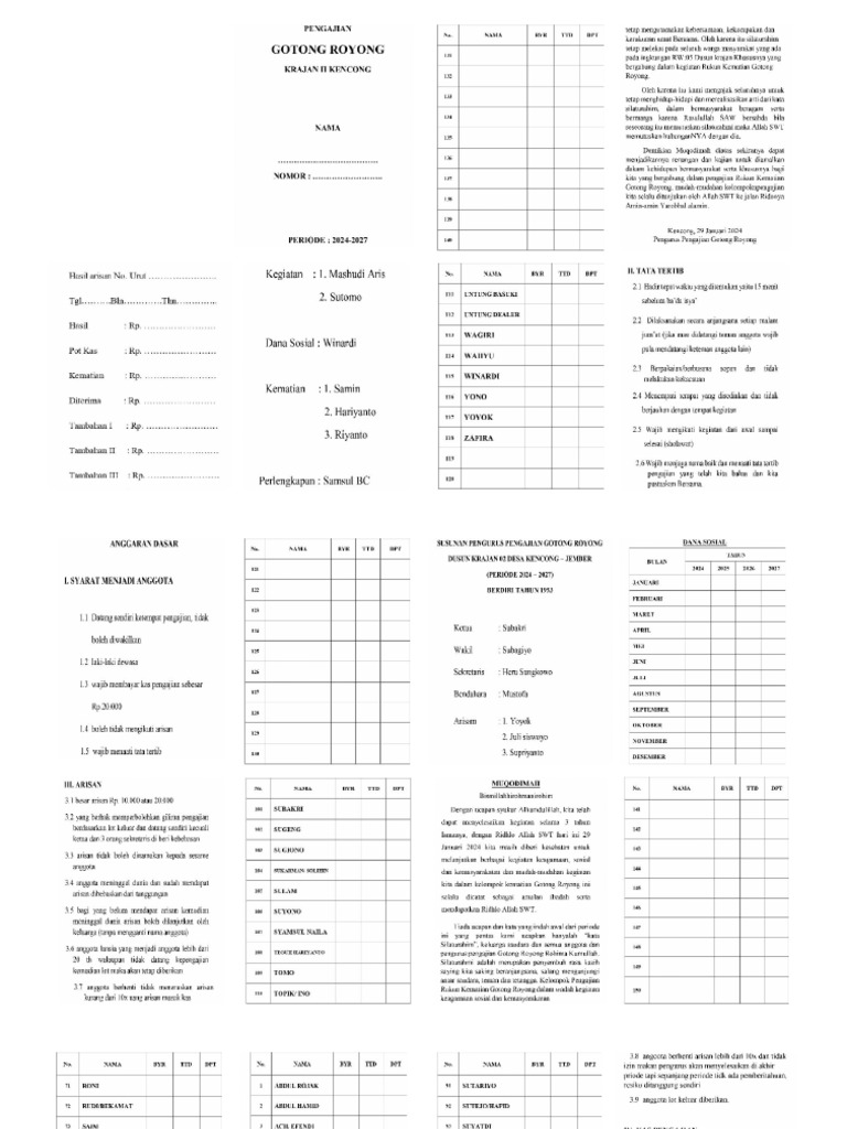 Format Buku - CDR | PDF
