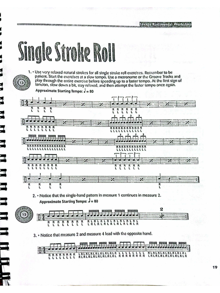 Single Stroke Roll | PDF