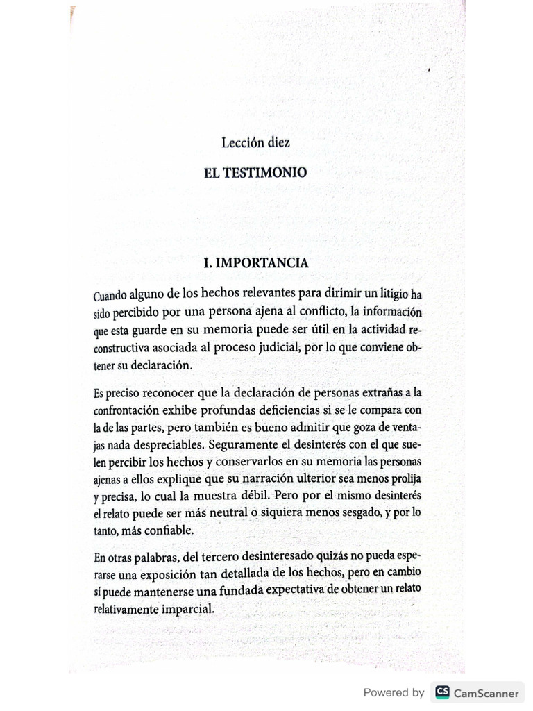 El Testimonio PDF | PDF