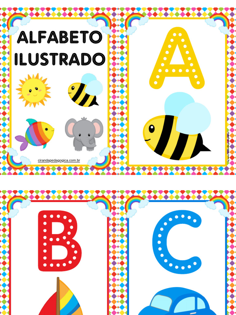 Alfabeto Ilustrado 2 | PDF