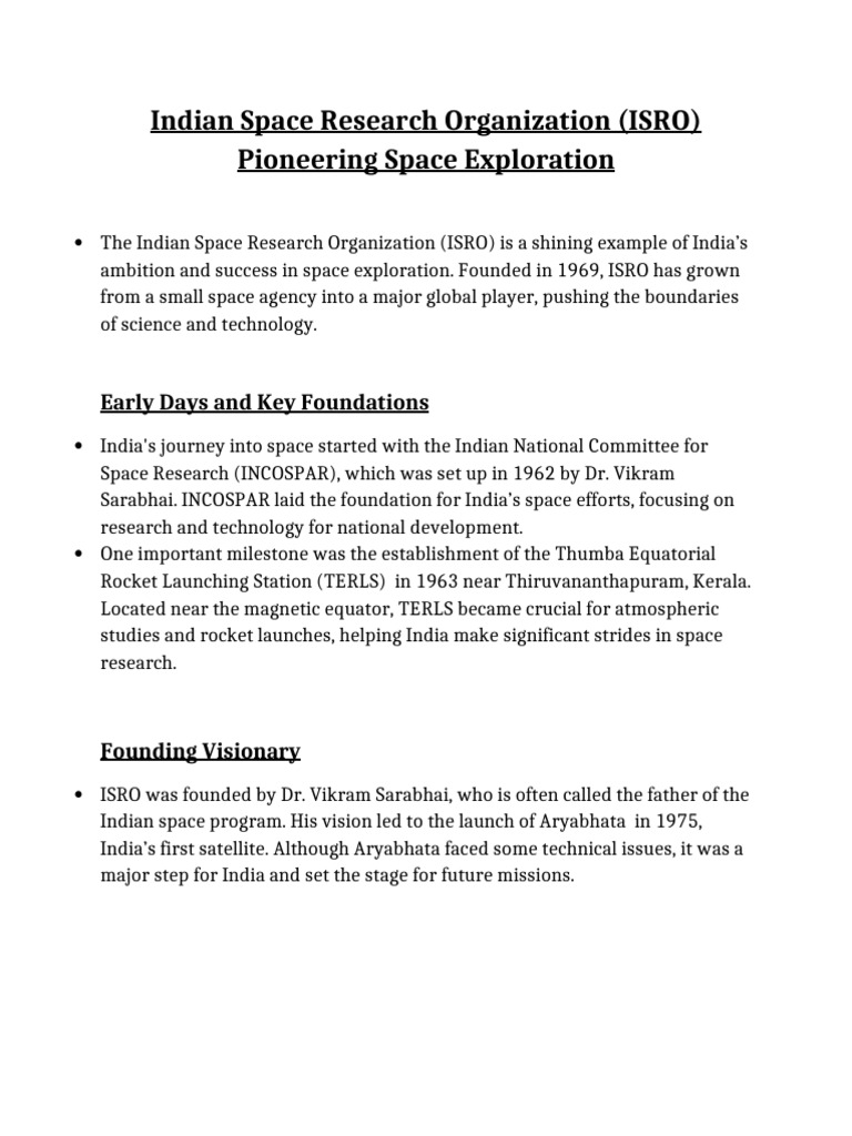 Indian Space Research Organization | PDF | Space Industry | Rocketry