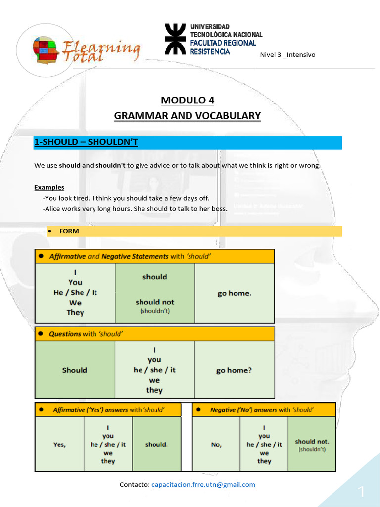 Modulo 4 - Material Teorico - Intensivo 3 - Nuevo | PDF