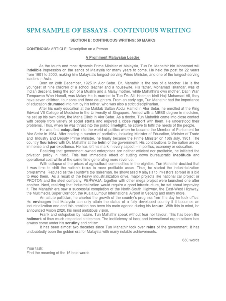 Spm essay sample 2012 image