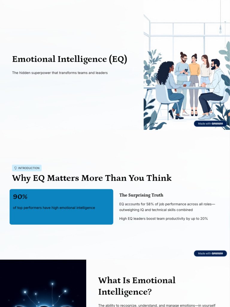 Emotional Intelligence EQ | PDF | Emotions | Empathy