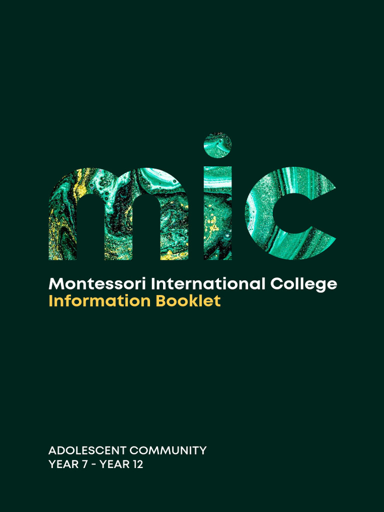 MIC087 MIC087 Adolescent Community Info Booklet Proof 2 1 | PDF ...