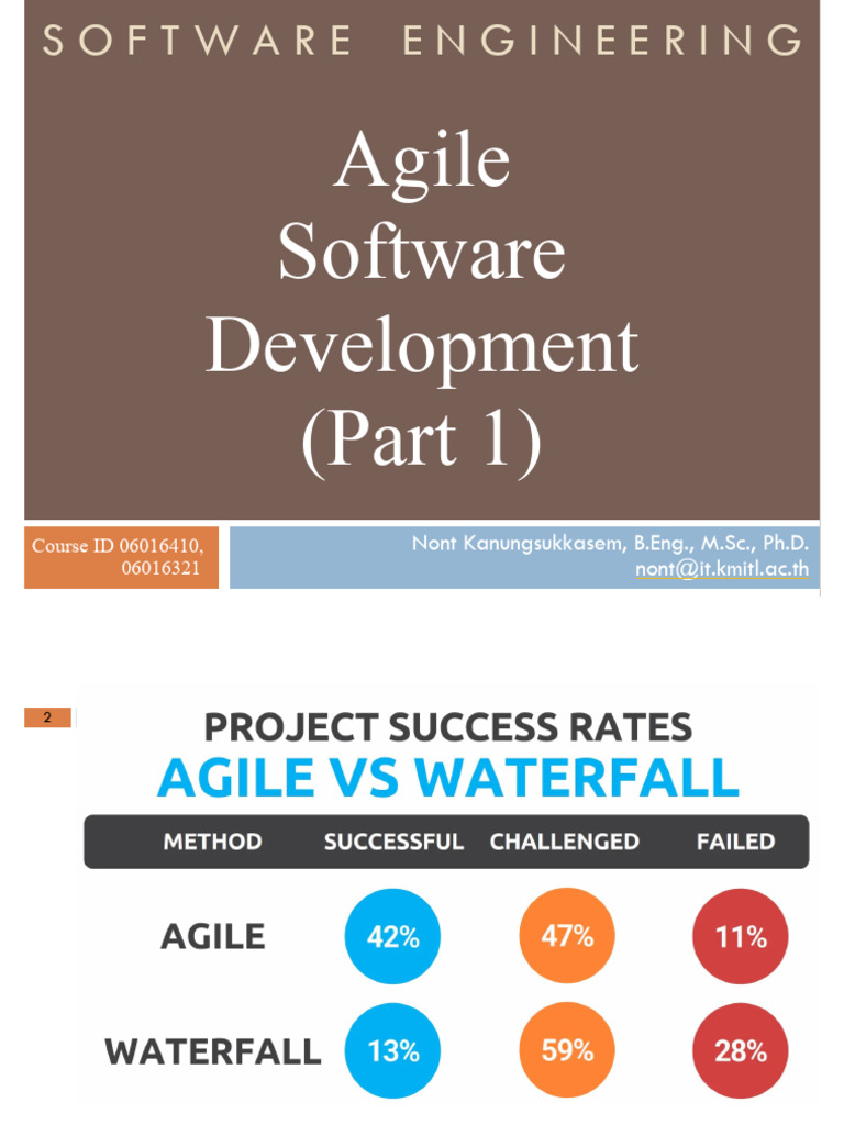 SE 02 2 Agile | PDF | Agile Software Development | Technology Development