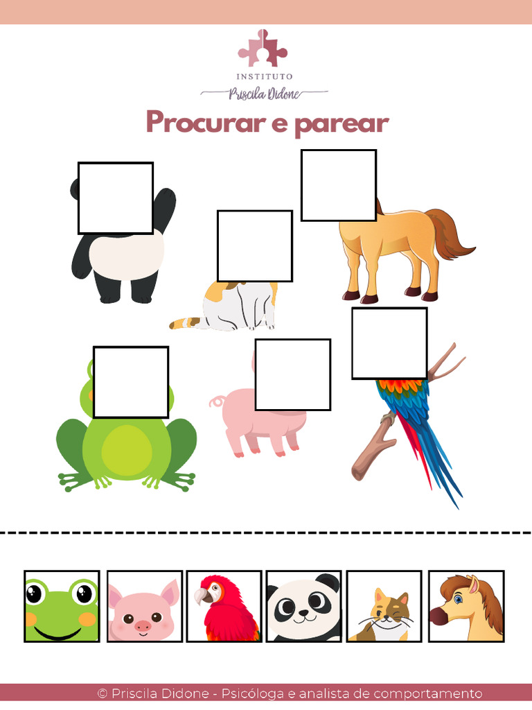 Procurar e Parear Priscila Didone | PDF