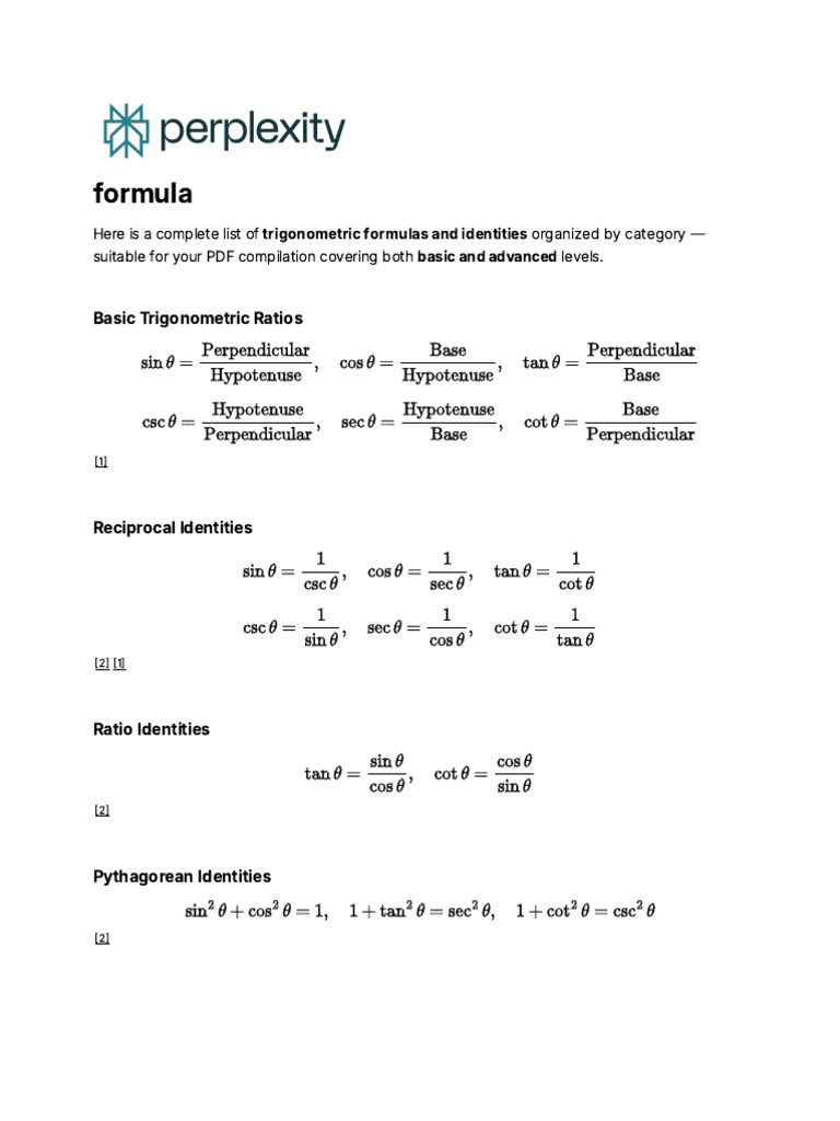 Formula Per | PDF