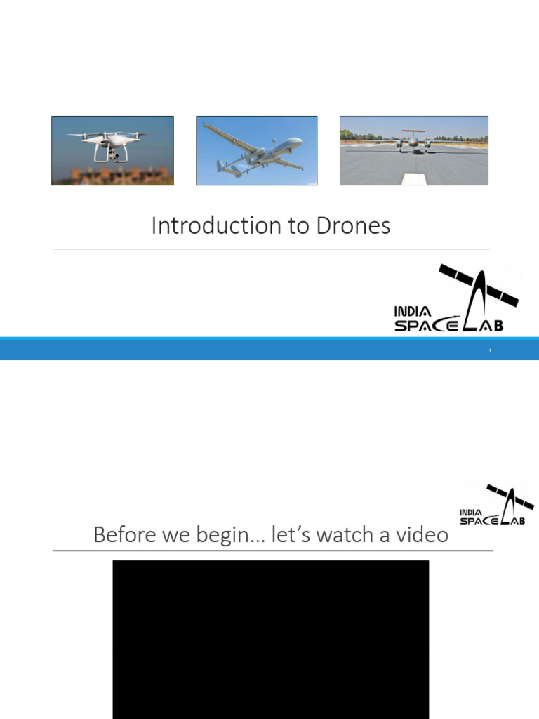 Introduction Drone Technology | PDF | Unmanned Aerial Vehicle | Quadcopter