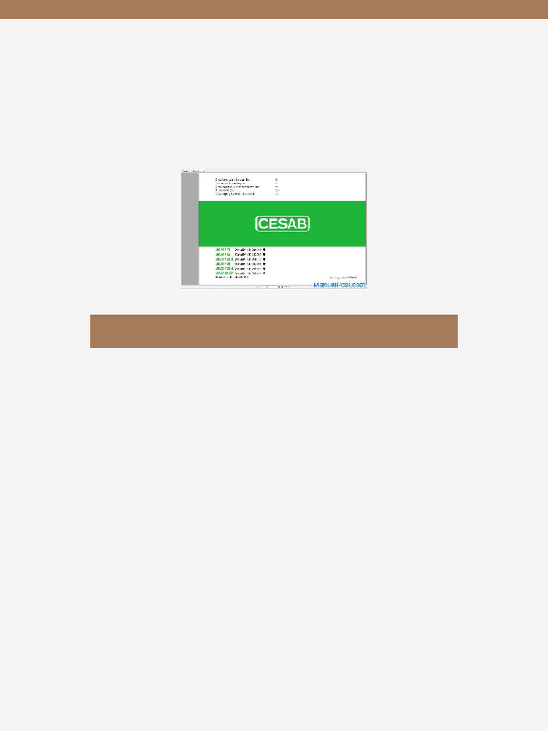 Cesab Forklift b315 b316 b316l b318 b318l b320 Spare Parts Catalogue | PDF