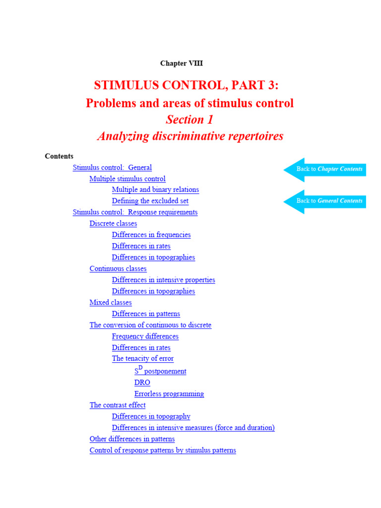 Chapter 8 Part 3 Sec 1 | PDF | Reinforcement | Psychophysics