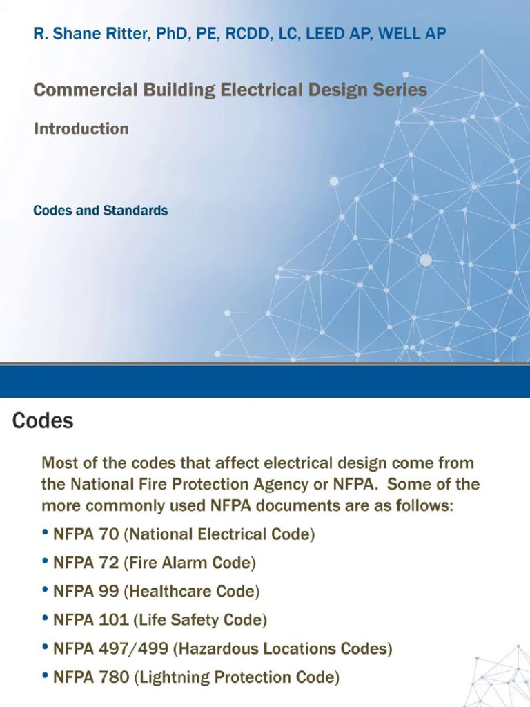 Electrical Codes and Standards - CBES Series | PDF