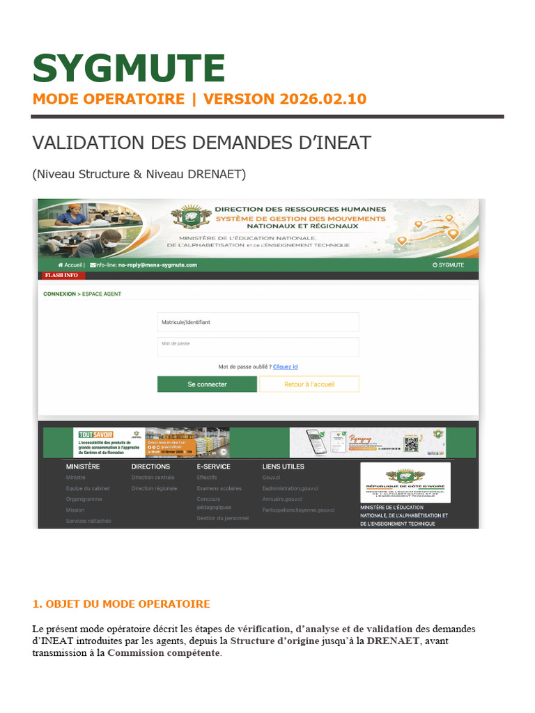 Sygmute Mode Operatoire 260210 095645 | PDF