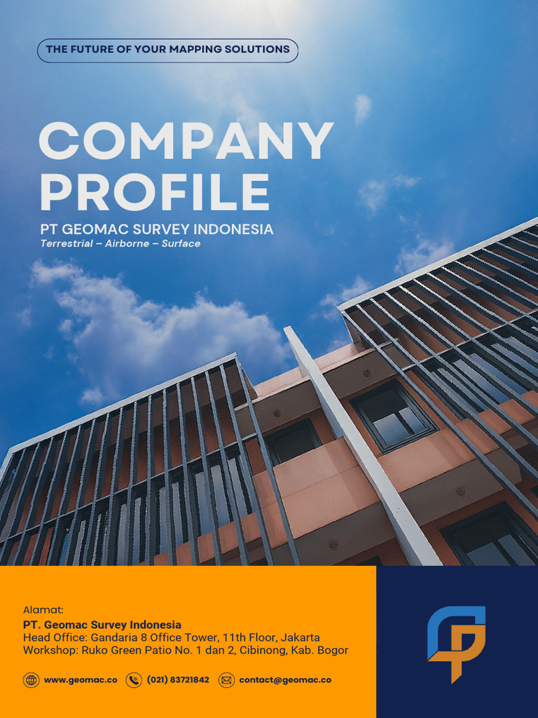 PT Geomac Survey Indonesia - Company Profile 2026 | PDF | Lidar ...