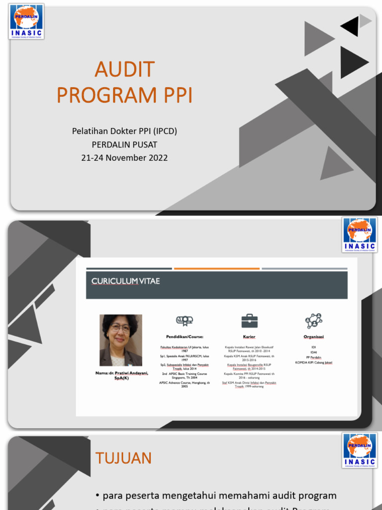 Audit Program PPI IPCD 2022 | PDF