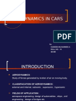 A PPT On Aerodynamics in Cars