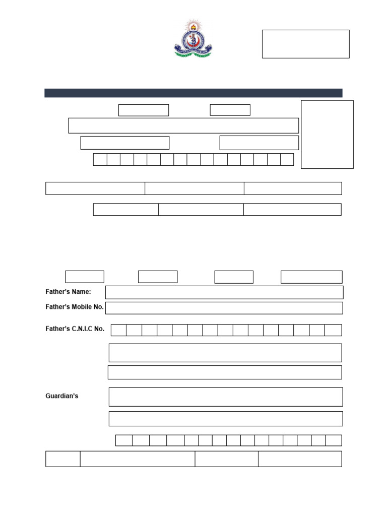 LIMHS Form-1 | PDF