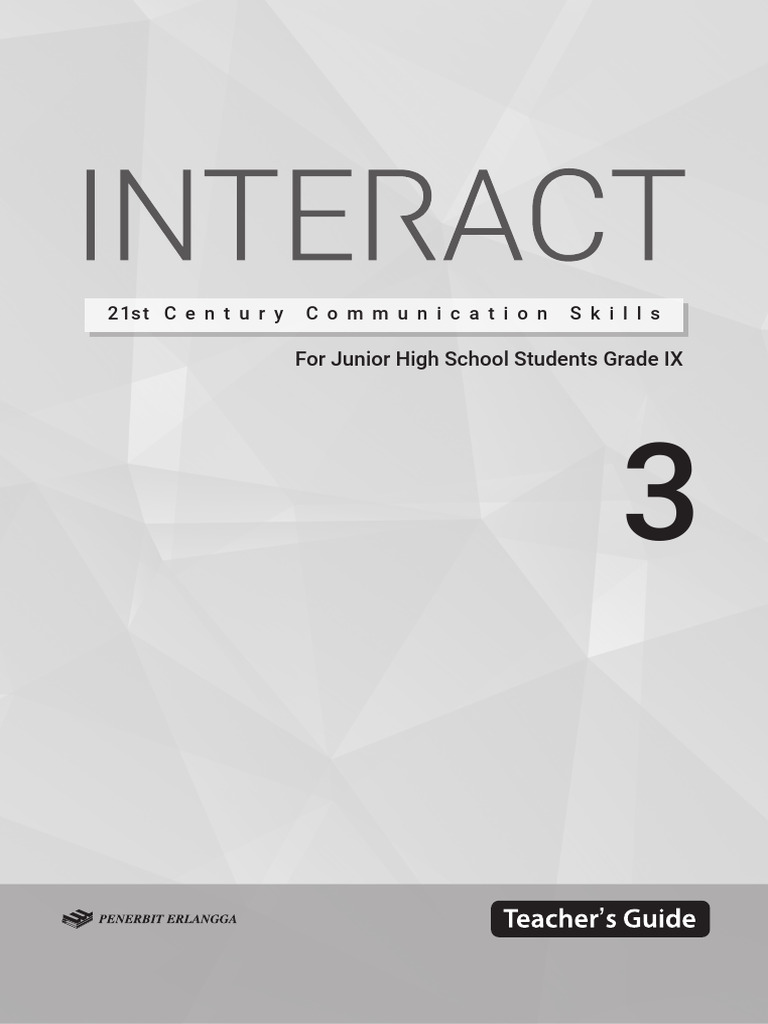 Interact For SMP Mts Grade 9 Students Book-Cefr-Buku Guru-Buku Guru ...