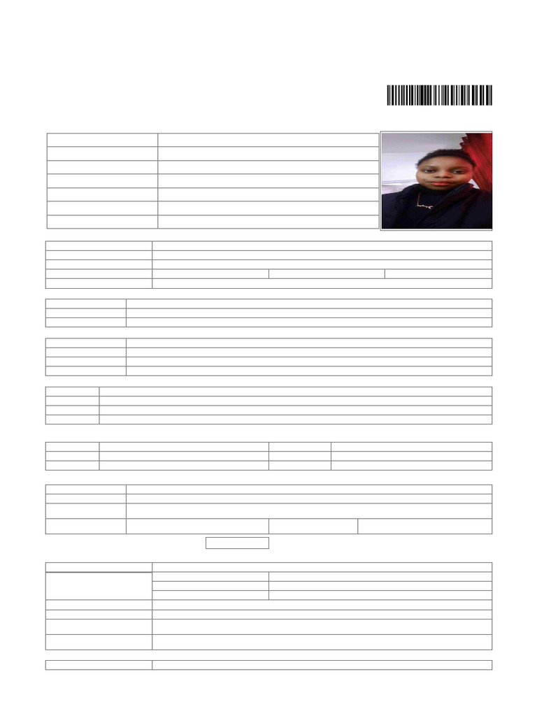 Bridget C Form | PDF | Travel Visa | Government And Personhood