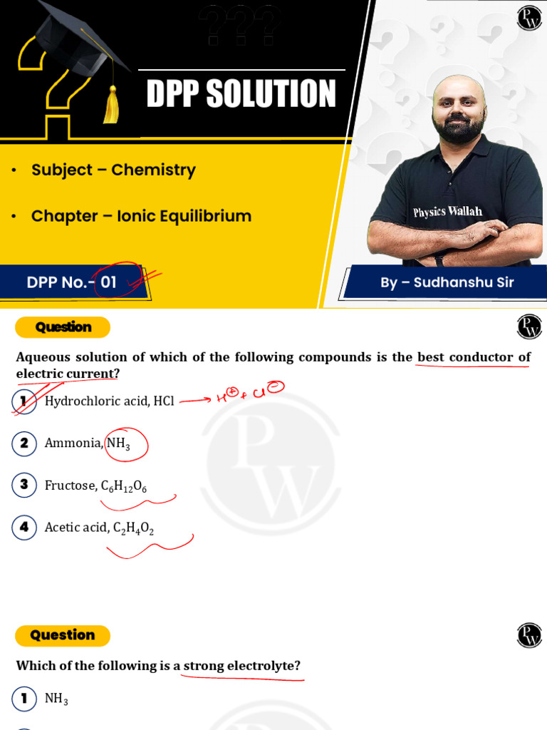 688872bcdf4a2c2f0924de64 ## Ionic Equilibrium DPP 01 Solution Notes ...