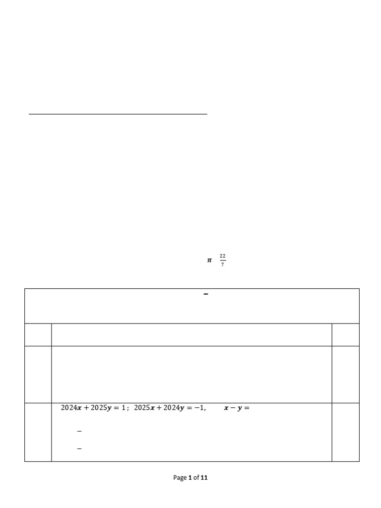 CL X Mathematics SQP 2 | PDF | Circle | Multiple Choice