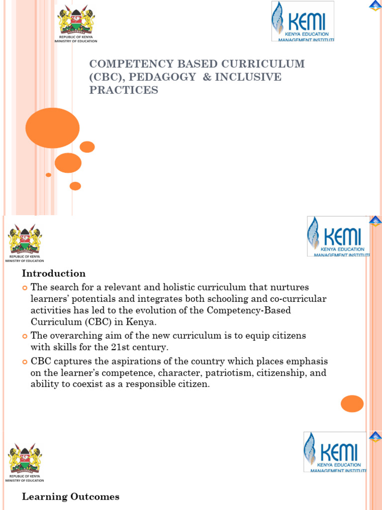 Competency Based Curriculum | PDF | Learning | Curriculum