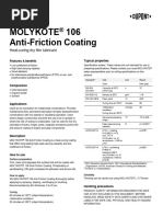 Molykote D-321R DowCorning Datasheet | PDF | Lubricant | Safety