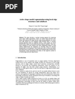 Active Shape Model Segmentation Using Local Edge Structures and Adaboost