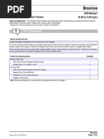 Total Chlorine Testing Method 8167 | PDF | Chlorine | Iodine