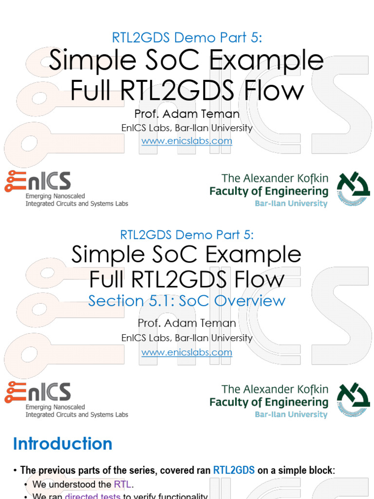 05 SoC Example | PDF