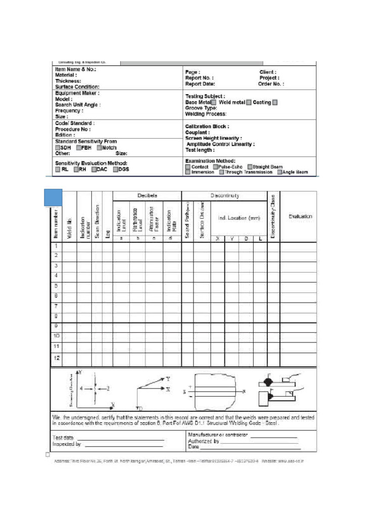 UT Sheet | PDF