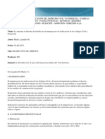 La reforma al derecho de familia en el anteproyecto de unificación de los códigos Civil y Comercial