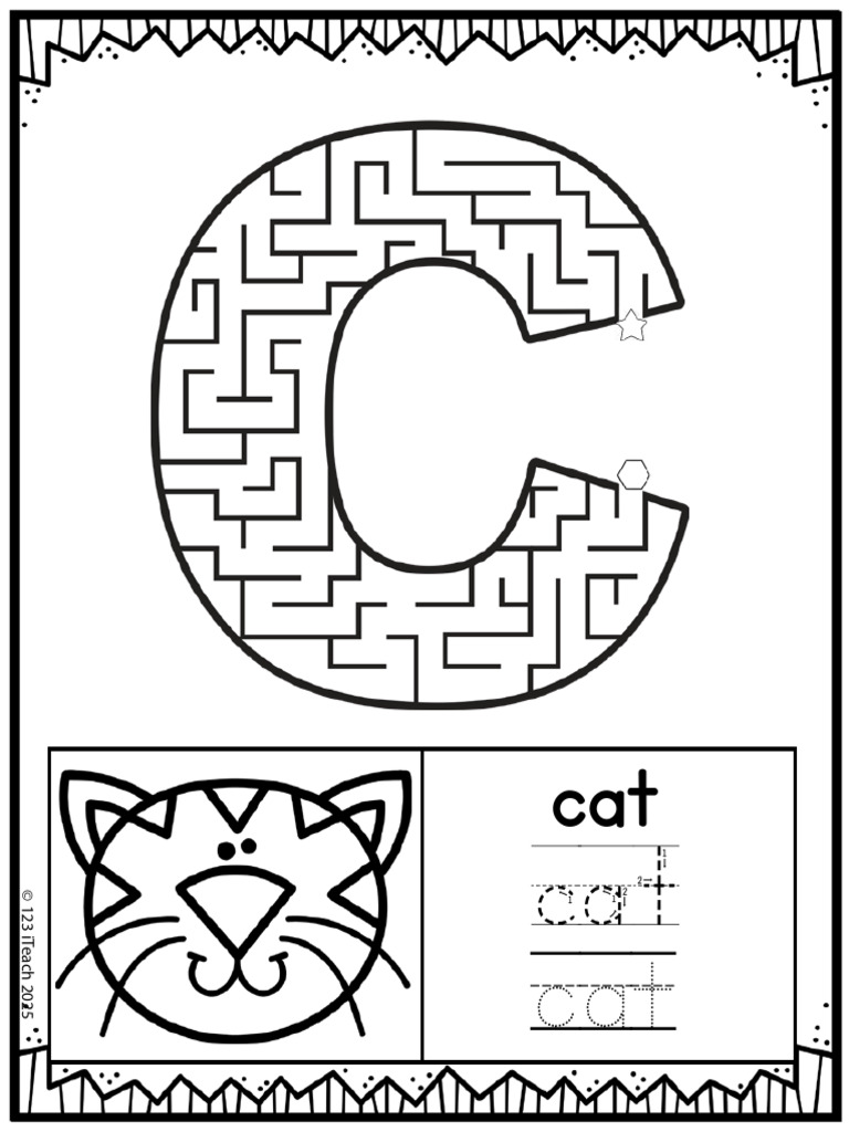 CC Maze Worksheet C | PDF